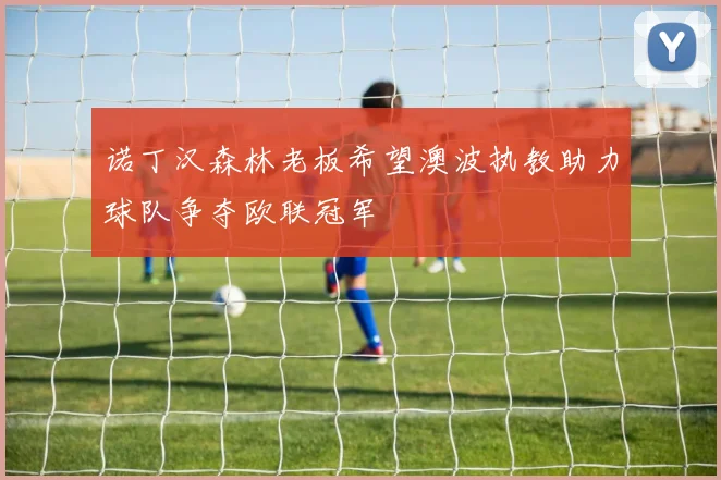 诺丁汉森林老板希望澳波执教助力球队争夺欧联冠军
